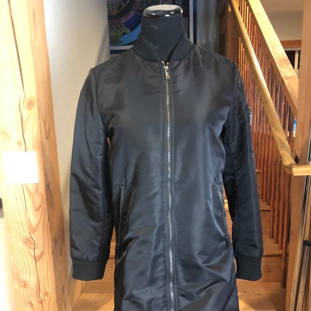 Moto Style Anorak Jacket